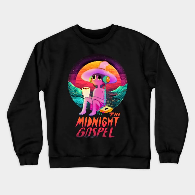 midnight gospel surreal Crewneck Sweatshirt by LAKOSH